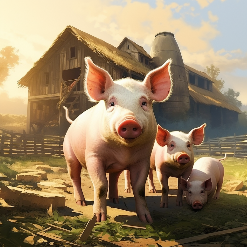 חוות חזירים