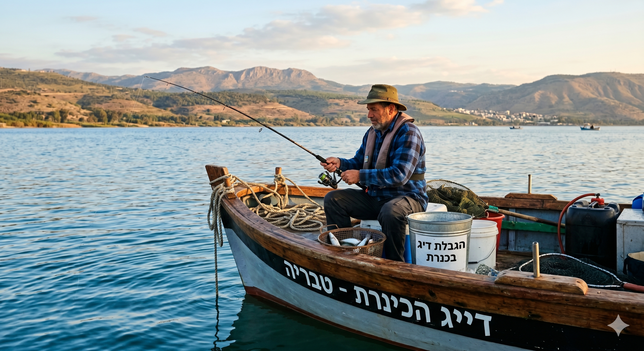 כנרת, דיג, דייג, דג